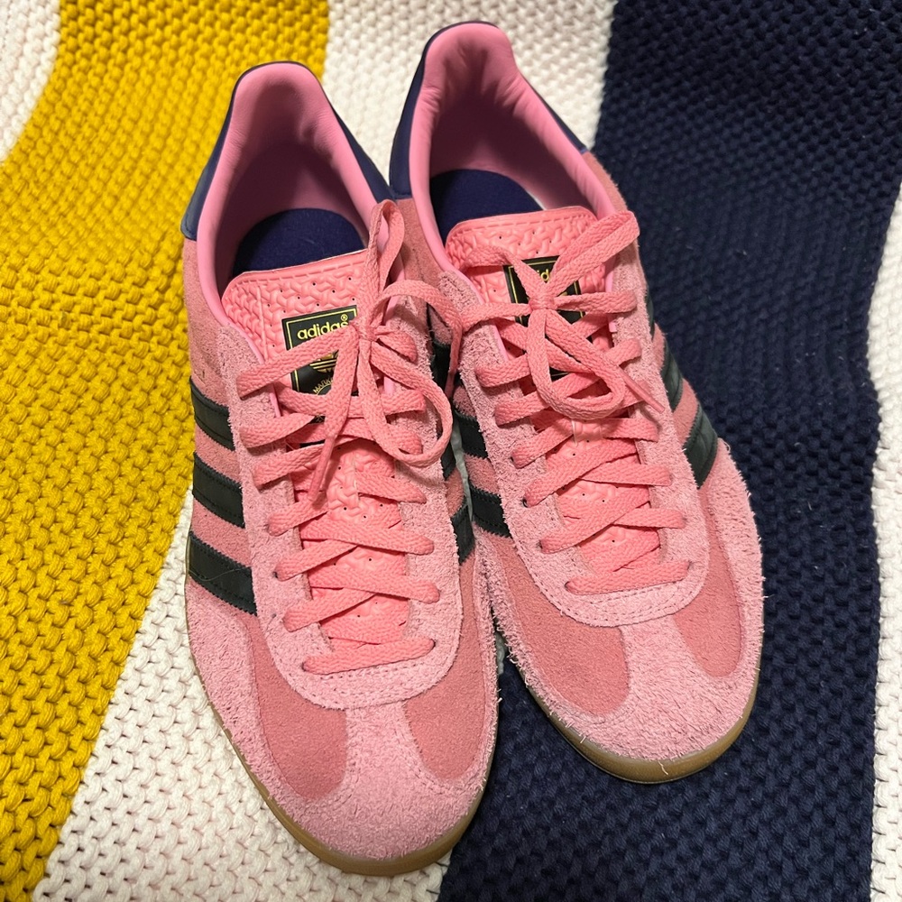 Adidas Original Gazelle Inside Shoe. Bliss Pink Purple | Worn 1 Time | Like New